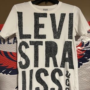 Levi’s boys short sleeve shirt L 14/16